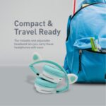 PROMATE PANDA AQUA KIDSAFE KAWAII STYLE WIRELESS HEADPHONE - Image 6