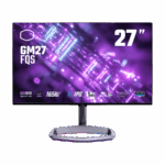 Cooler Master GM27-FQSA 27” 2K IPS 165Hz QHD 2560 x 1440 PC Monitor, 1ms (MPRT),HDR10, FreeSync Premium, ARGB Stand, DP*1, HDMI 2.0 * 2, USB B*1, USB A*2, USB C*1, VESA Mount