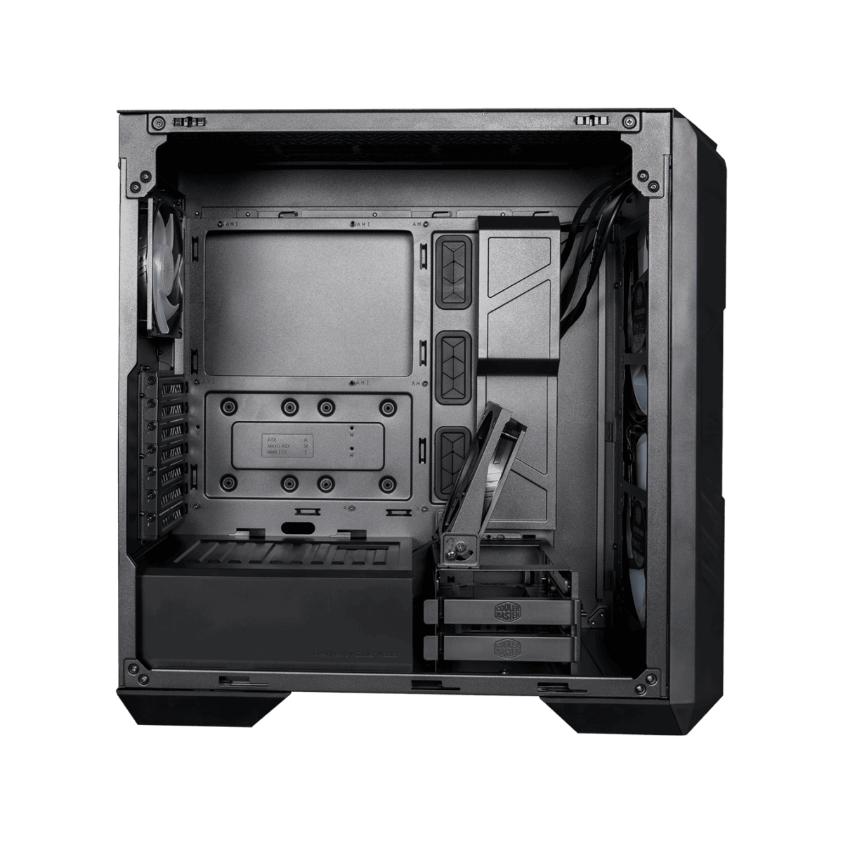 COOLER MASTER MASTERCASE HAF 500 ARGB BLACK CASE - Image 3