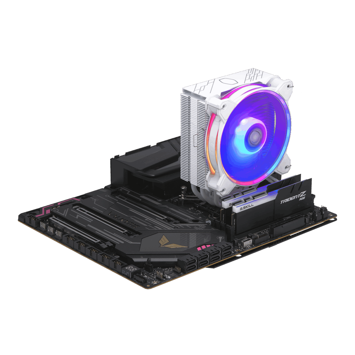 COOLER MASTER HYPER 212 HALO WHITE CPU AIR COOLER - Image 6