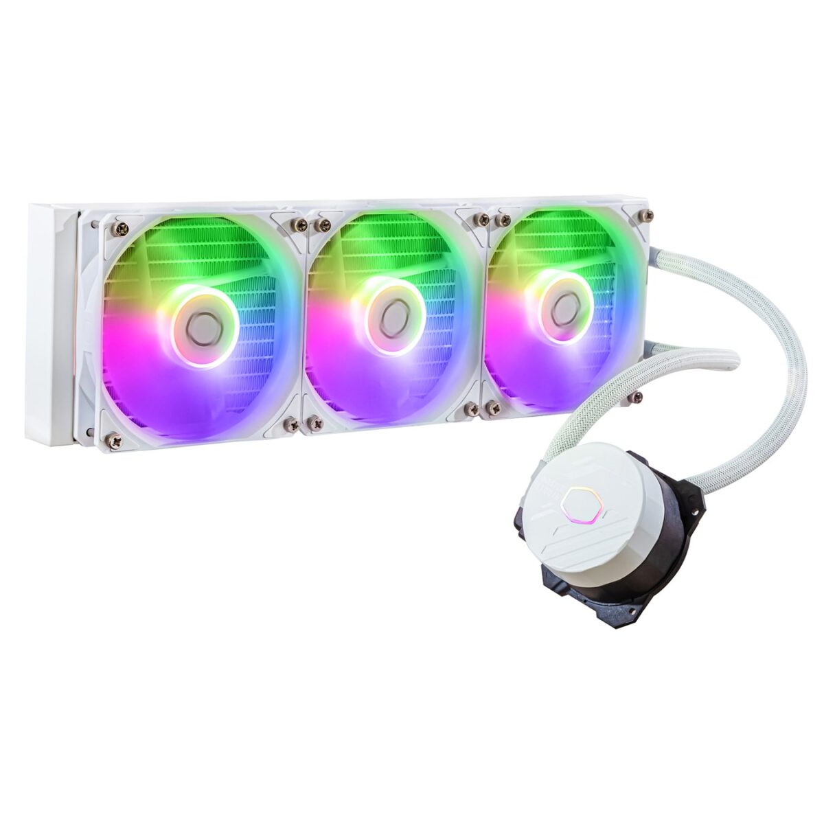 COOLER MASTER MASTERLIQUID WHITE ML360L LITE S CORE ARGB CPU COOLER - Image 5