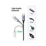 UGREEN USB-C TO AUX 3.5 MM CABLE 1M CM450 20192 - Image 3