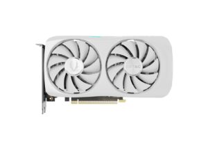 ZOTAC GAMING GEFROCE RTX 4060 TI 8GB TWIN EDGE OC WHITE 128BIT - ZT-D40610Q-10M Powered by NVIDIA DLSS 3, ultra-efficient Ada Lovelace arch