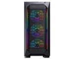 COUGAR MX410 MESH G RGB MID TOWER CASE with 120mm x 4 Pre-installed ARGB Fans  - Image 2