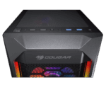 COUGAR MX410 MESH G RGB MID TOWER CASE with 120mm x 4 Pre-installed ARGB Fans  - Image 3