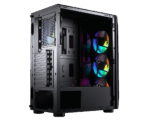 COUGAR MX410 MESH G RGB MID TOWER CASE with 120mm x 4 Pre-installed ARGB Fans  - Image 5