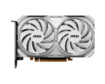 MSI GEFORCE RTX 4060 VENTUS 2X WHITE OC . 2505 MHz / 17 Gbps8GB GDDR6DisplayPort x 3 (v1.4a)HDMI™ x1