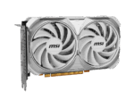 MSI GEFORCE RTX 4060 VENTUS 2X WHITE OC . 2505 MHz / 17 Gbps8GB GDDR6DisplayPort x 3 (v1.4a)HDMI™ x1