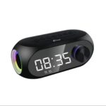 KISONLI GLASS LP-2S RGB MUSIC SPEAKER AND ALARM CLOCK