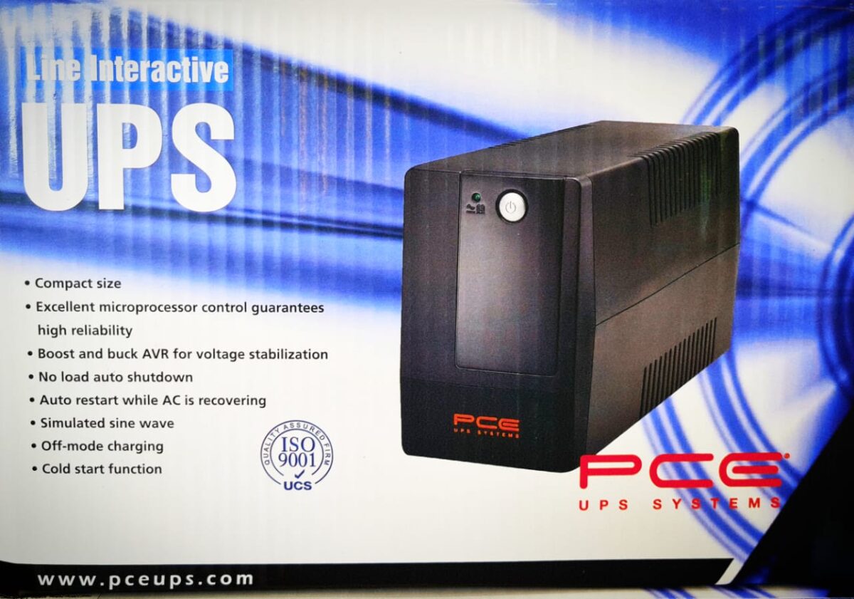 PCE UPS SYSTEM M8-700 650VA 360W - Image 2