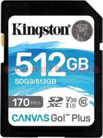 KINGSTON SD CARD 512GB 170MB CANVAS GO PLUS