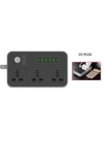 ELECTRIC PLUG 6 USB PORTS AND 3 POWER SOCKET 2500W - Image 2