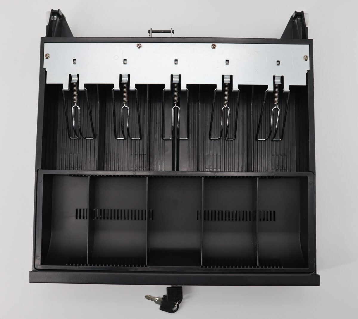 BQ400AK Cash Drawer, Money Box, Double-layer, Three Gear Lock - Image 6