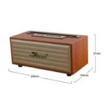 KISONLI G12A CLASSICAL WOODEN MUSIC BLUETOOTH SPEAKER - Image 2
