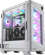 MSI MPG VELOX 100R WHITE 4 FANS CASE - Image 4