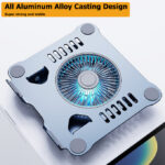 LAPTOP STAND V5.0 ELECTRIC FAN RGB THREE SPEEDS - Image 3