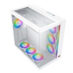 XIGMATEK AQUA ULTRA ATX 7*FANS WHITE CASE - Image 2