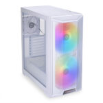LIAN LI LANCOOL 215W TEMPERED GLASS WHITE ATX CASE