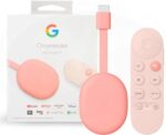 Chromecast with Google TV - 4K - Sunrise PINK