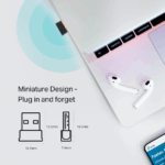 TPLINK AC600 ACHER T2UB NANO WIFI-BLUETOOTH 4.2 USB ADAPTER - Image 3