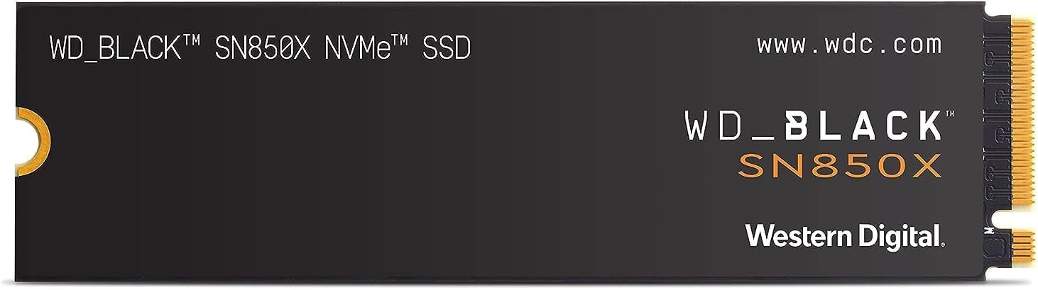 51tCjmrxM5L._AC_SL1500_ WD_BLACK 2TB SN850X NVMe Internal Gaming SSD Solid State Drive - Gen4 PCIe, M.2 2280, Up to 7,300 MB/s - WDS200T2X0E - Image 1