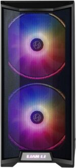 LIAN LI LANCOOL 215 X TEMPERED GLASS BLACK ATX CASE - Image 5