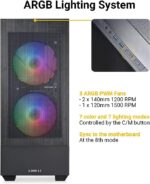 LIAN LI LANCOOL 205 MESH C MID TOWER RGB BLACK CASE - Image 2