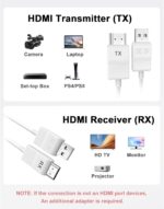 Wireless HDMI EXTENDER 40M 1080P Transmitter and Receiver - Image 3