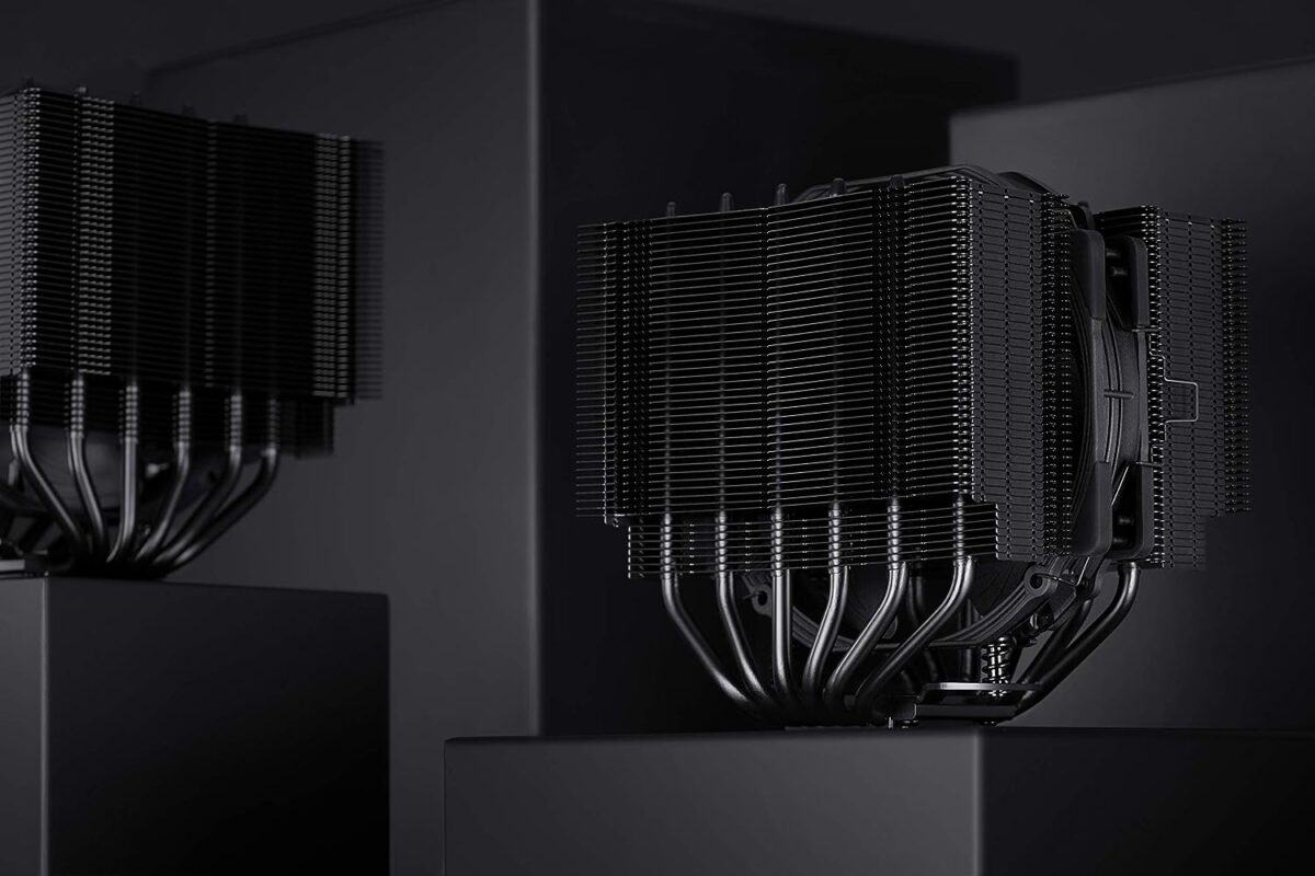 Noctua NH-D15S chromax.Black, Premium Dual-Tower CPU Cooler with NF-A15 PWM 140mm Fan (Black)    "AWARD WINNING" - Image 4