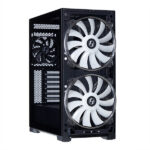 LIAN LI LANCOOL 215 X TEMPERED GLASS BLACK ATX CASE - Image 4