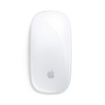 Apple Magic Mouse: Wireless, Bluetooth, Rechargeable. Works with Mac or iPad; Multi-Touch Surface - White