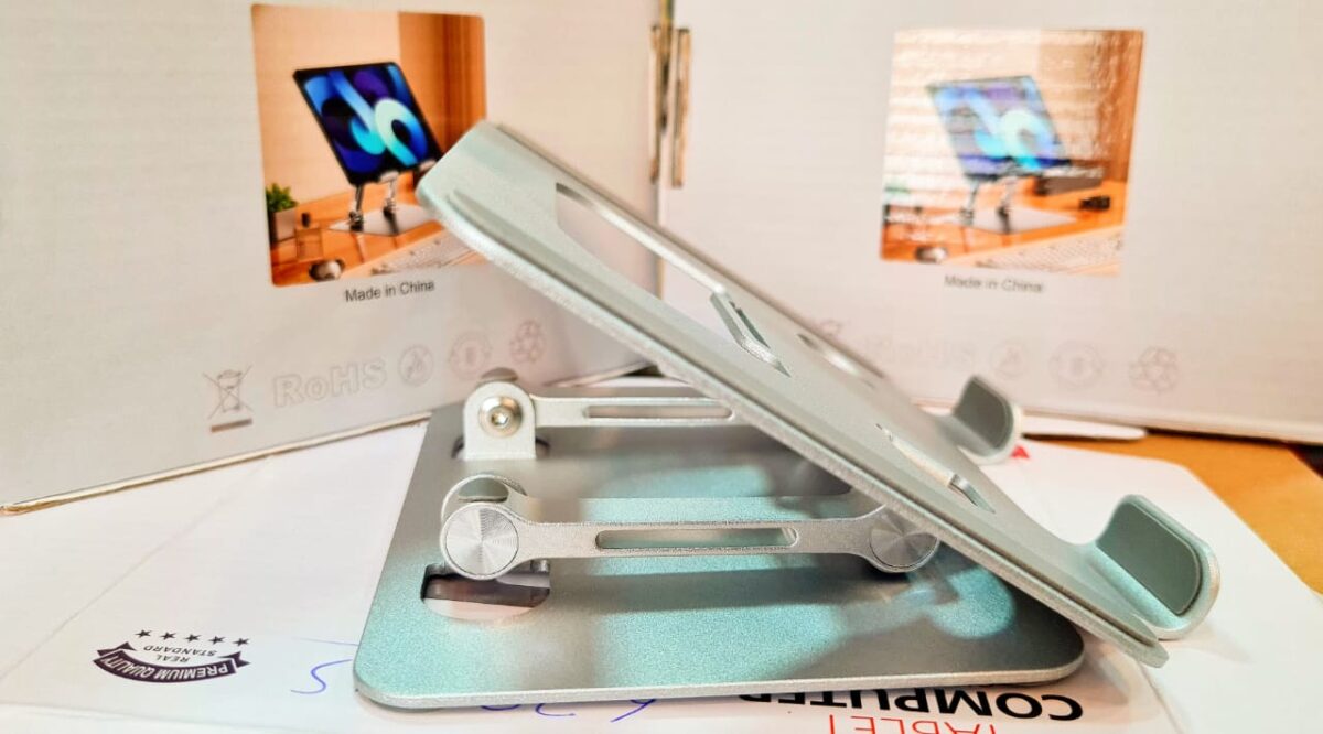 TABLET COMPUTER LAPTOP STAND ADJUSTABLE METAL - Image 3