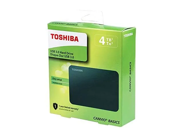 Toshiba EXTERNAL HDD Canvio Basics 4TB - Image 1