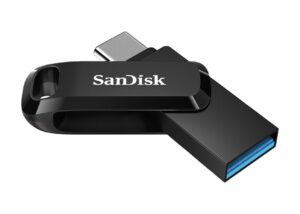 SanDisk OTG Ultra 128GB 400MB/S Dual Drive Go USB Type-C for Smartphones, Tablets and Computers | USB Type-C smartphone, tablets and Macs USB