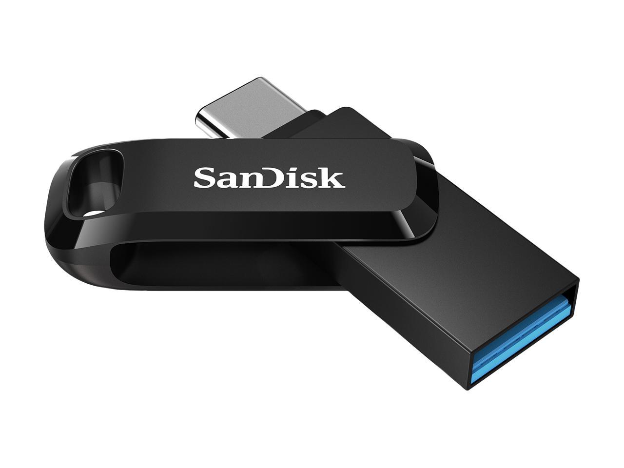 SanDisk OTG Ultra 128GB 400MB/S Dual Drive Go USB Type-C for Smartphones, Tablets and Computers | USB Type-C smartphone, tablets and Macs USB