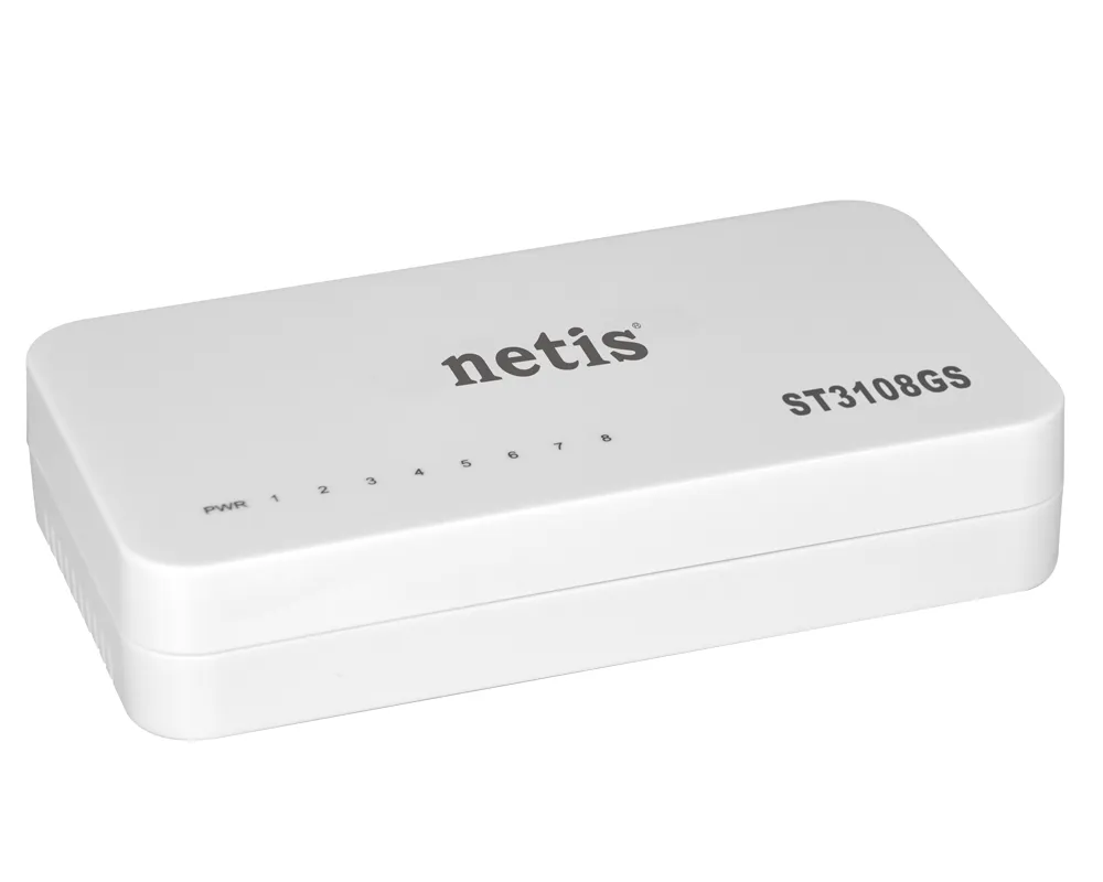 NETIS 8 Port Gigabit Ethernet Switch - Image 1