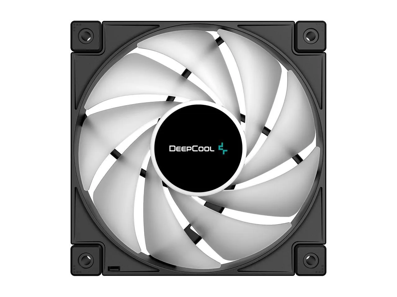 DeepCool FC120 PC ARGB Fan 120mm 1800RPM , PWM Cooling Fan Case , Quiet Under 28dB(A) High Performance for Cases , Single Pack - BLACK - FROM EXPERT ZONE