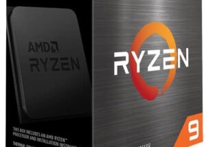 AMD Ryzen 9 5950X CPU - Ryzen 9 5000 Series Vermeer (Zen 3) 32-Thread 16-Core 3.4 GHz Socket AM4 105W Unlocked Desktop Processor - 100-100000059WOF