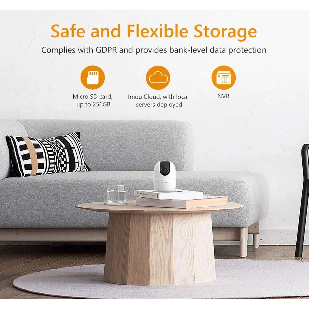 Ranger 2 4MP360° Coverage with AI Human Detection and Privacy ModeHuman Detection 4MP 360° Coverage Built-in Siren Smart Tracking Privacy Mode Abnormal Sound Alarm Night Vision Two-way Talk CloudWith 4MP QHD live monitoring