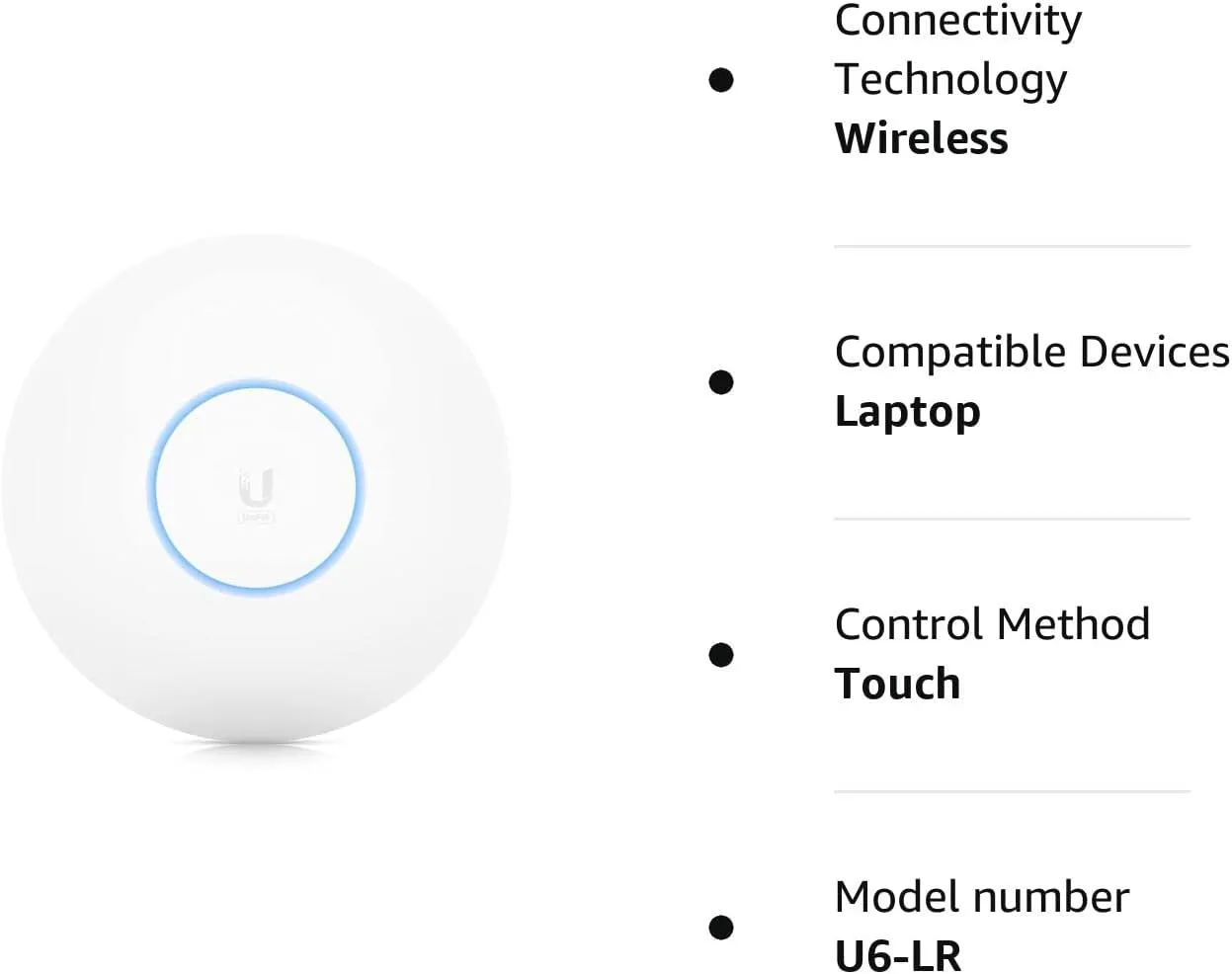 Ubiquiti - UniFi 6,Wireless Long-Range Access Point | US Model | PoE Adapter not Included (U6-LR-US),tri_band , Wireless Long Range Access Point