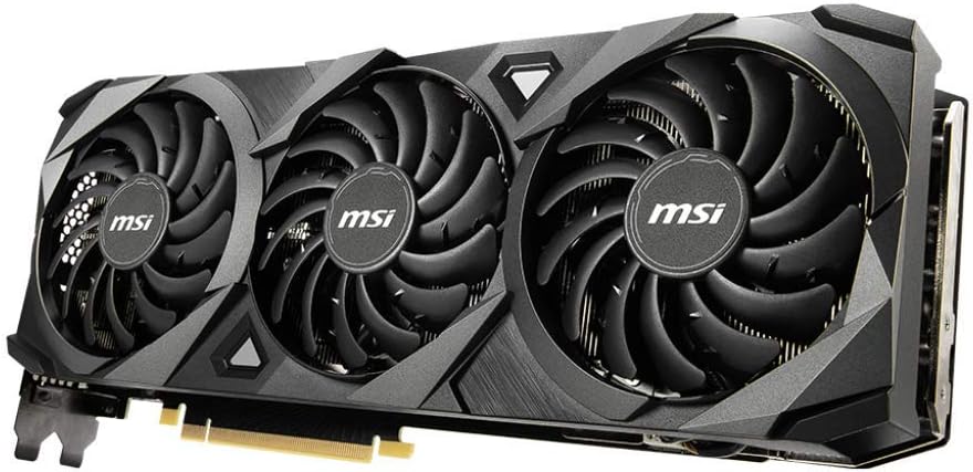 MSI RTX 3090 VENTUS 3X 24G OC, 24GB GDDR6X, 384-bit, Core Boost 1725 MHz,3x DisplayPort (v1.4a) and 1x HDMI 2.1, Support 8K @ 60fps | 912-V388-085 / 912-V388-018