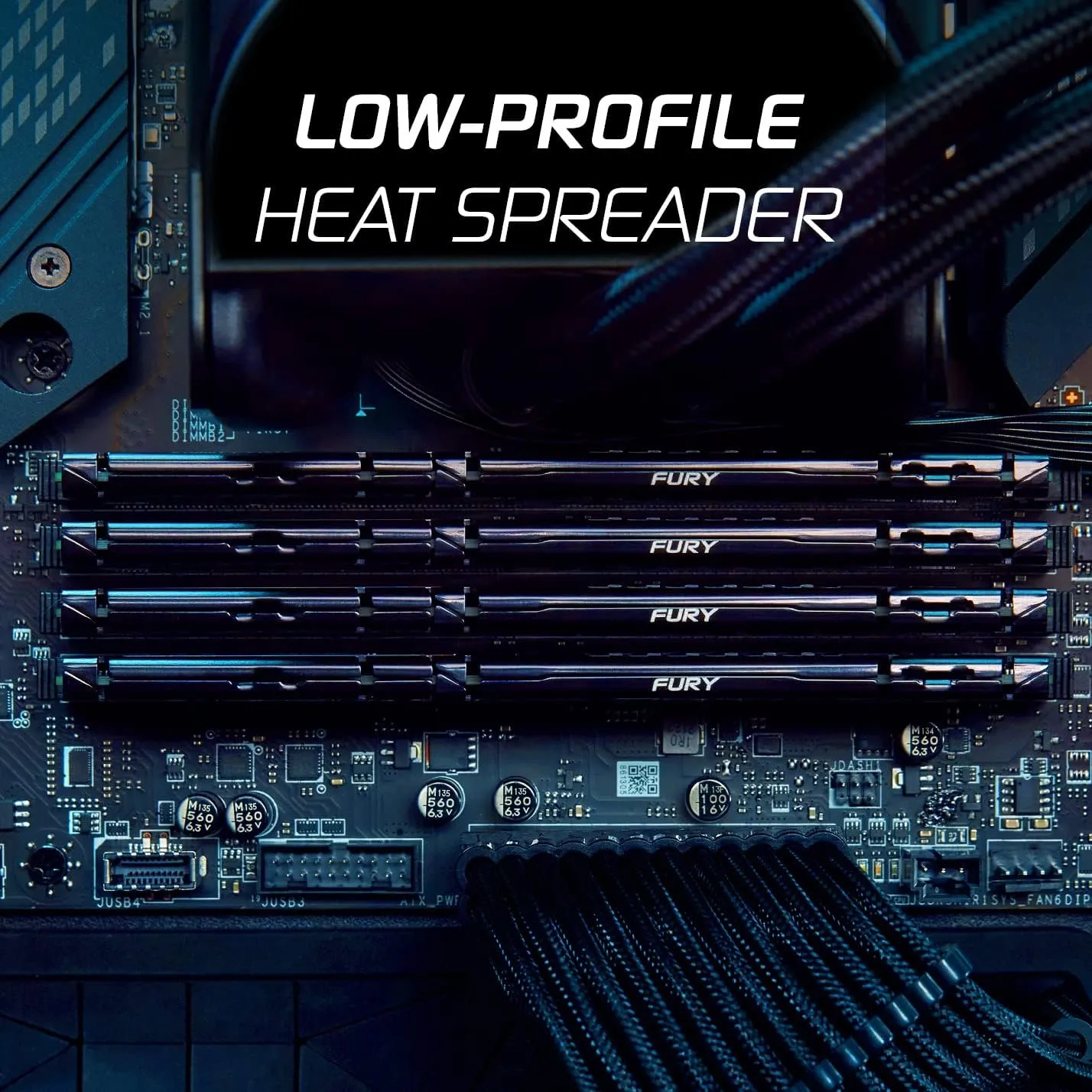 71QS25lt1GL._AC_SL1428_ RAM Kingston Technology Kingston Fury Beast 32GB 6000MT/s DDR5 CL40 Desktop Memory Single Module | Intel XMP | Plug N Play | KF560C40BB-32