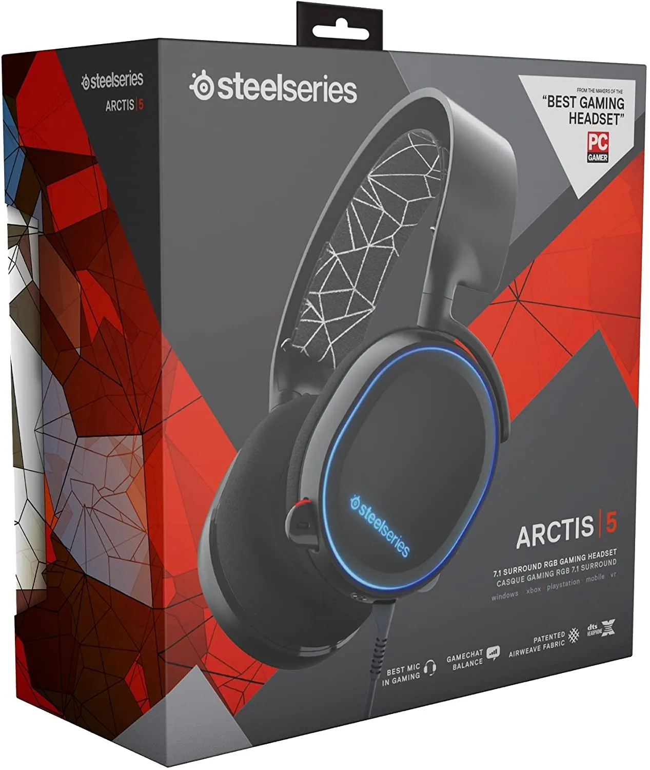 SteelSeries Arctis 5 RGB Illuminated Gaming "OPENBOX" - Image 1