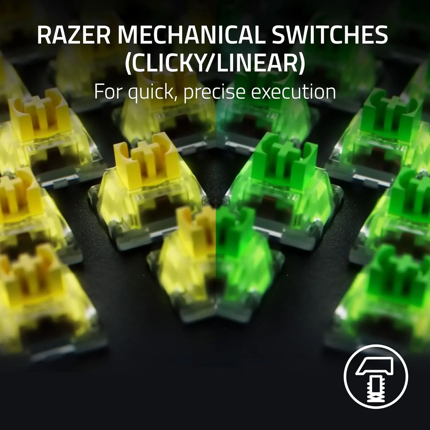 Razer BlackWidow V4 Mechanical Gaming Keyboard: Green Switches Tactile & Clicky - Chroma RGB - 6 Dedicated Macro Keys - Magnetic Wrist Rest - Doubleshot ABS Keycaps - Multi-Function Roller &Media Keys