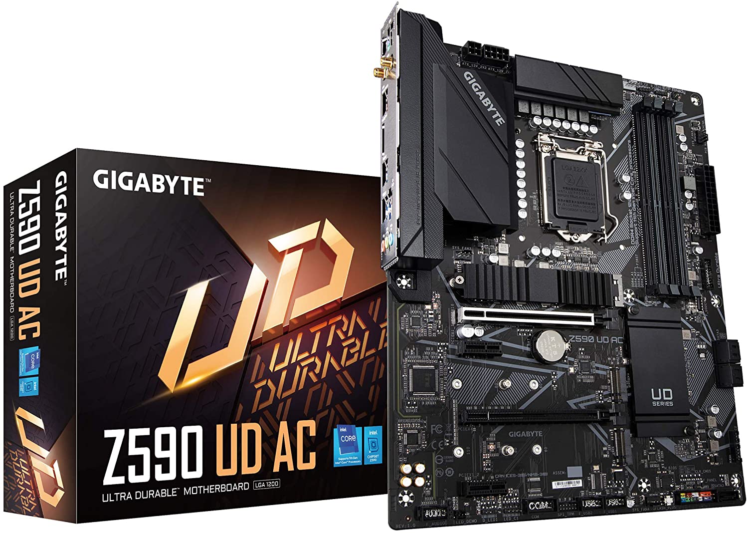 81JsQNjniHL._AC_SL1500_.jpg GIGABYTE Z590 UD AC LGA 1200 Triple M.2 - Image 1