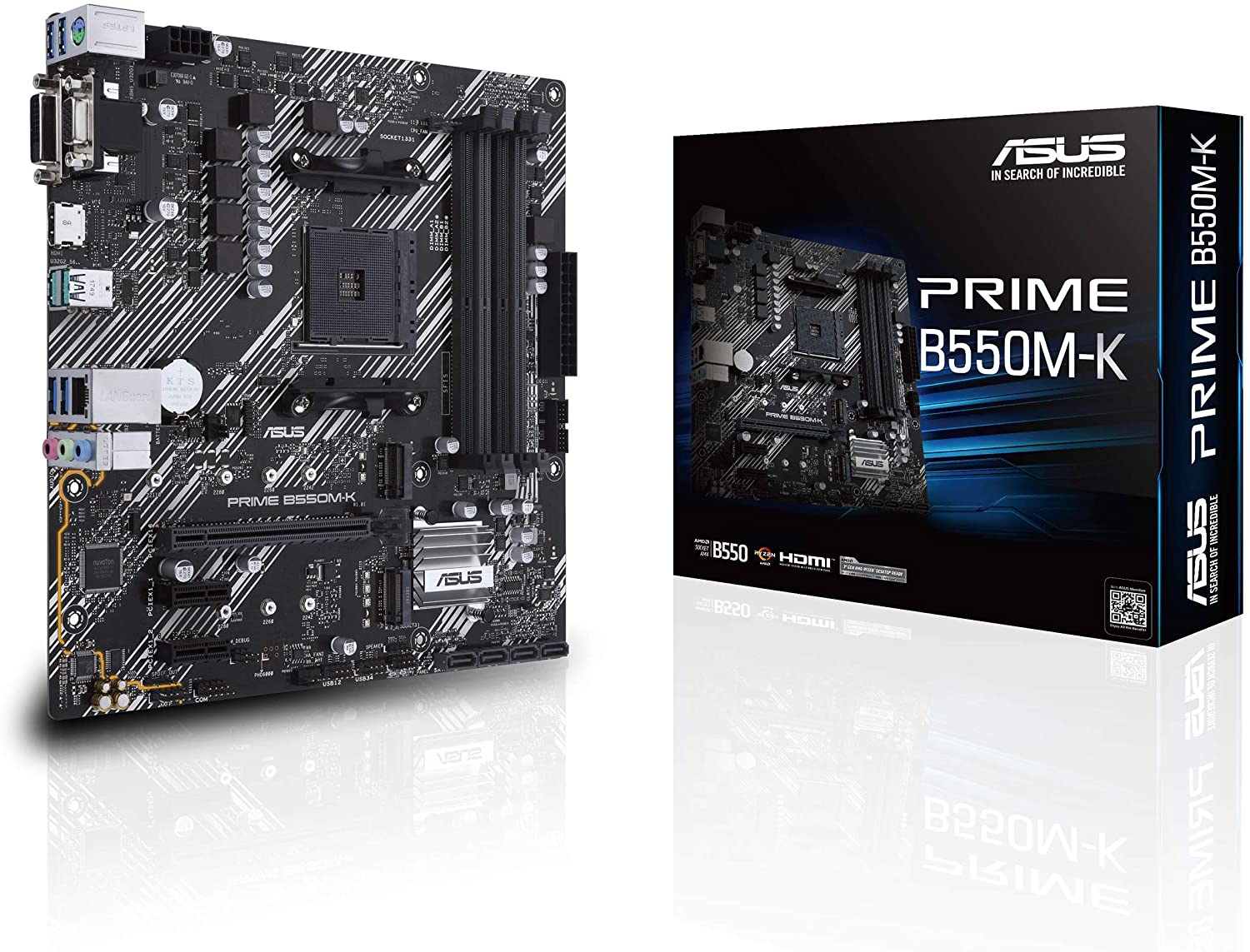 91xuKwlRfNL._AC_SL1500_.jpg ASUS PRIME B550M-K Mainboard Sockel AMD AM4 - Image 1