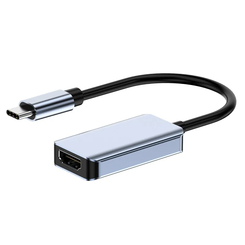 PC2517S USB C to 4K HDMI Adapter (@60Hz), 4096x2160 Resolution,10Gbps Transmission Rate , Output HDTV , Plug and play , Aluminum, Portable, for MacBook Pro, Air ...