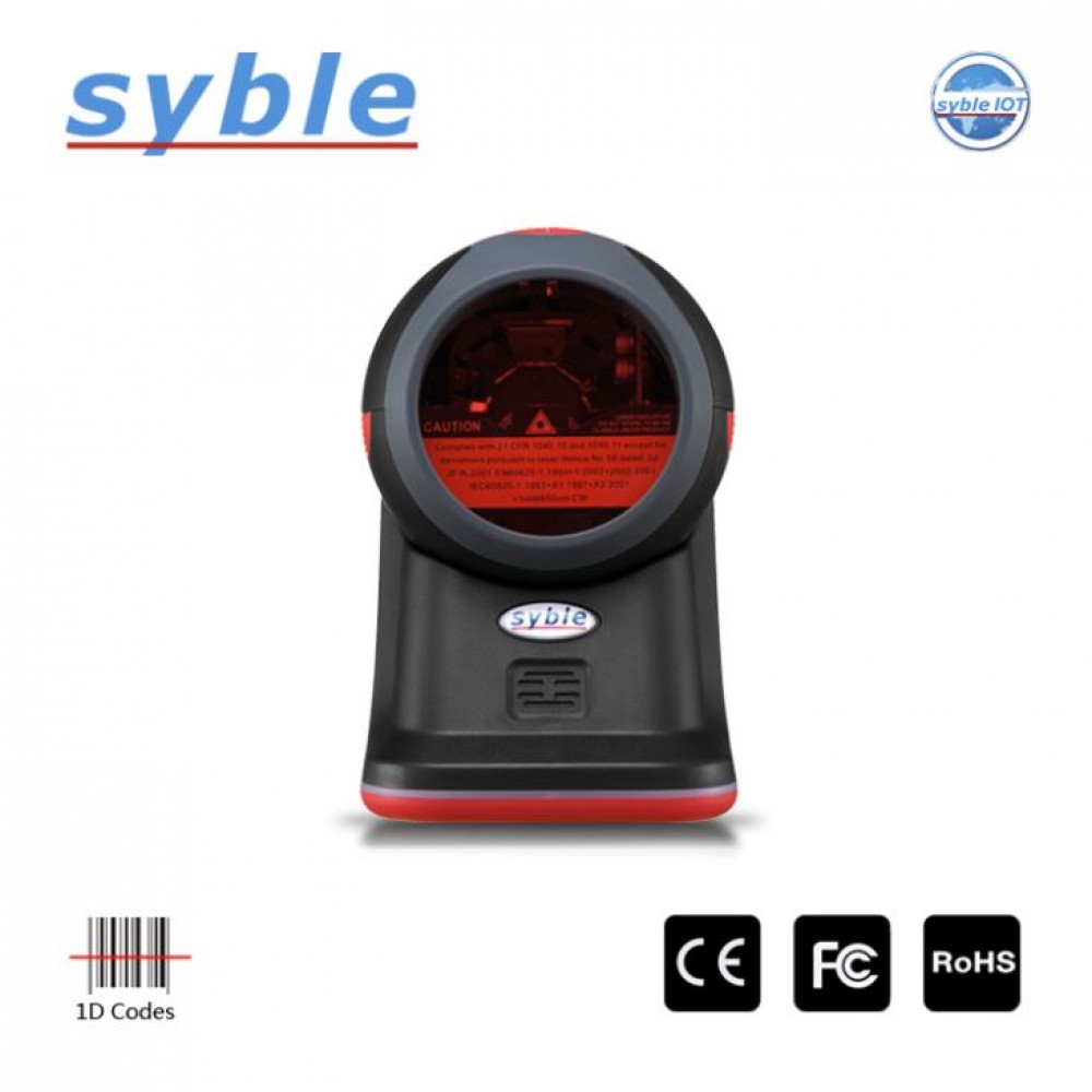 XB-3080-front-1000x1000-1.jpg XB-3080 Industrial 1D Omnidirectional Laser Barcode Scanner with 2m Cable - Image 1