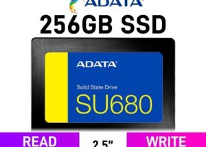 ADATA Ultimate 256GB 3D-Nand 2.5 Inch Sata 6Gb/s SSD - 256GB Solid State Drive, AULT-SU680-256GR , Black , Solid State Drive ADATA 256GB SSD