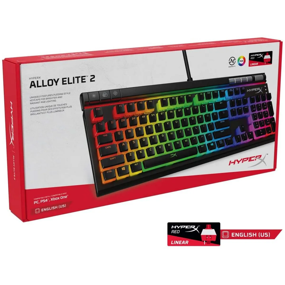 HyperX Alloy Elite 2 – Mechanical Gaming Keyboard - Image 3